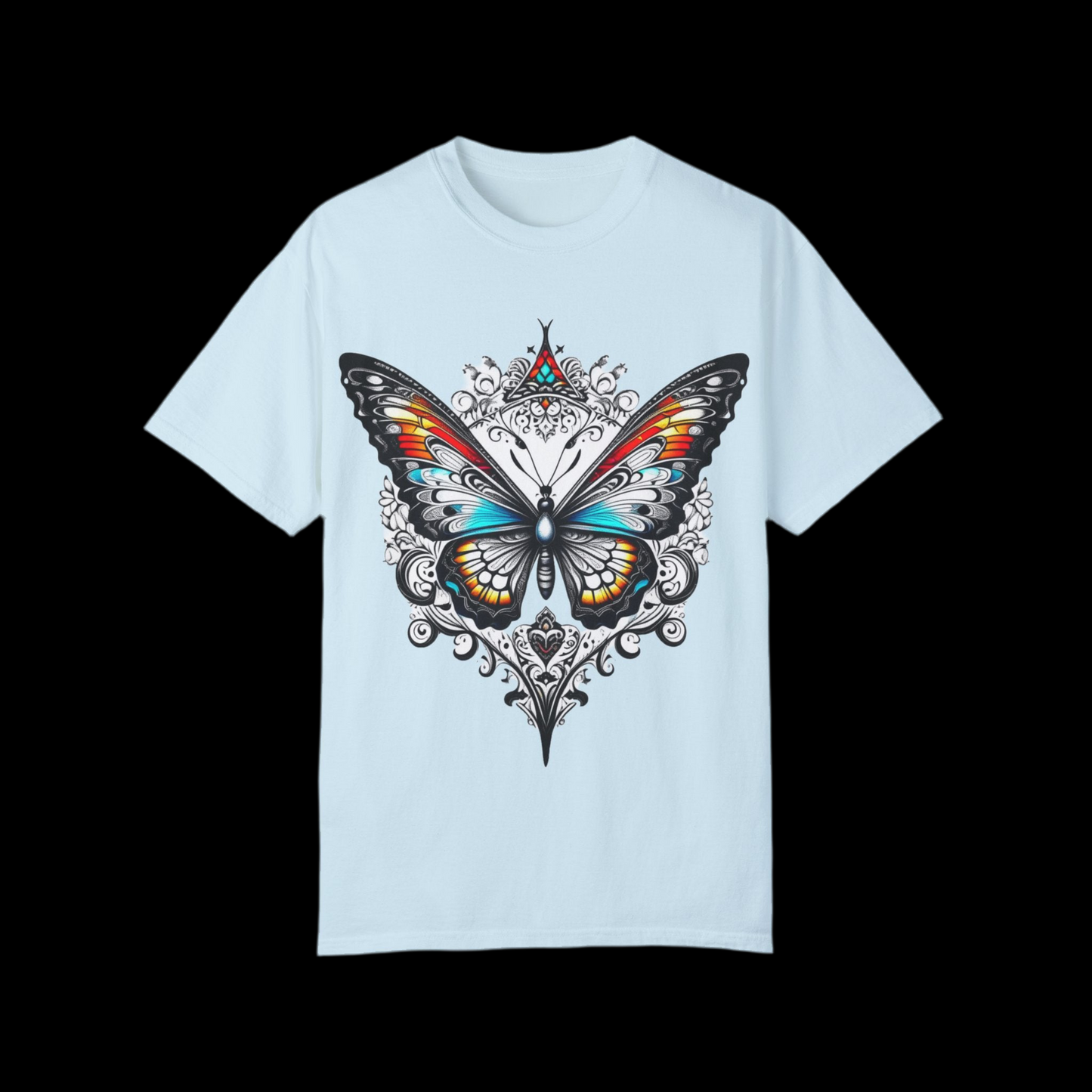 Colorful Butterfly Graphic Unisex T-Shirt - Perfect for Nature Lovers and Special Occasions