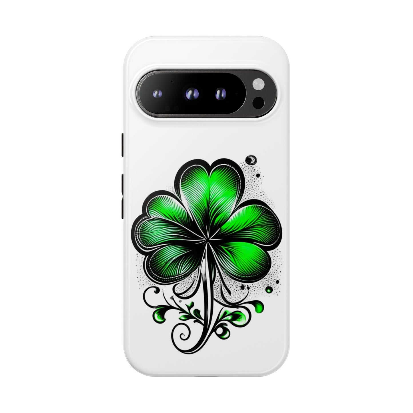 St. Patrick's Day Shamrock Phone Case - Tough & Stylish