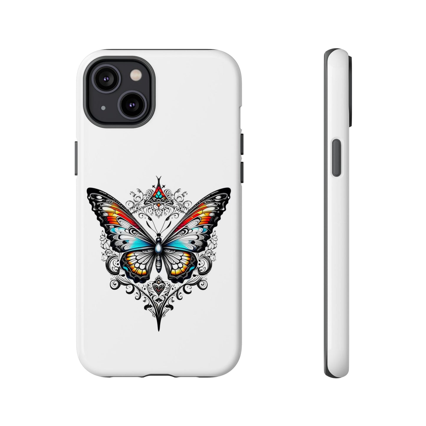 Butterfly Tough Case - Stylish Phone Protection