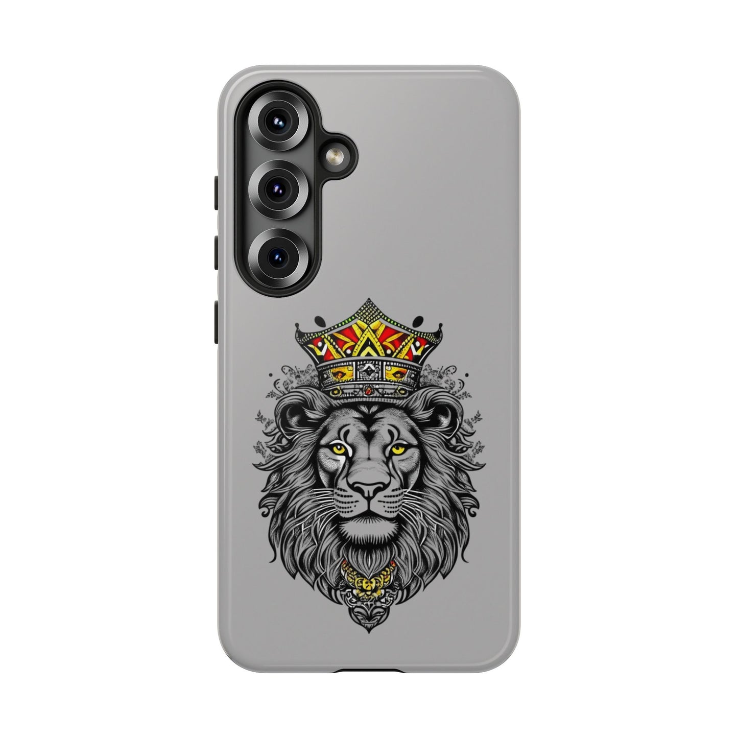 Lion King Phone Case - Tough Cases with Royal Crown Design