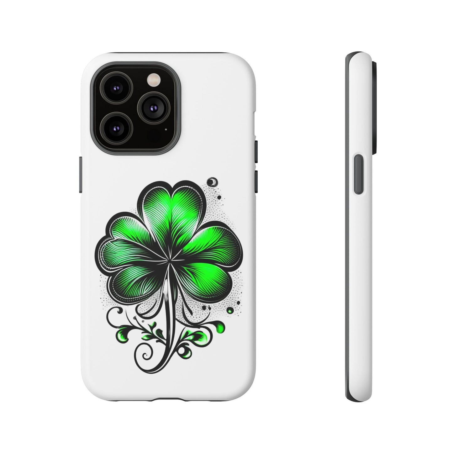 St. Patrick's Day Shamrock Phone Case - Tough & Stylish