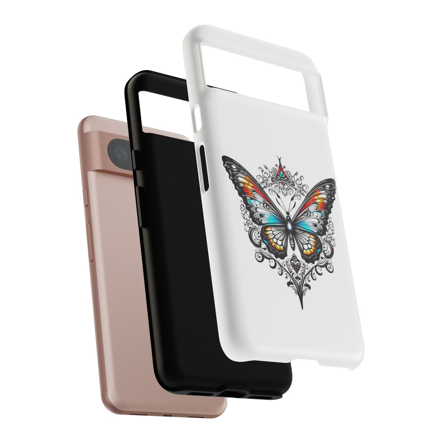 Butterfly Tough Case - Stylish Phone Protection