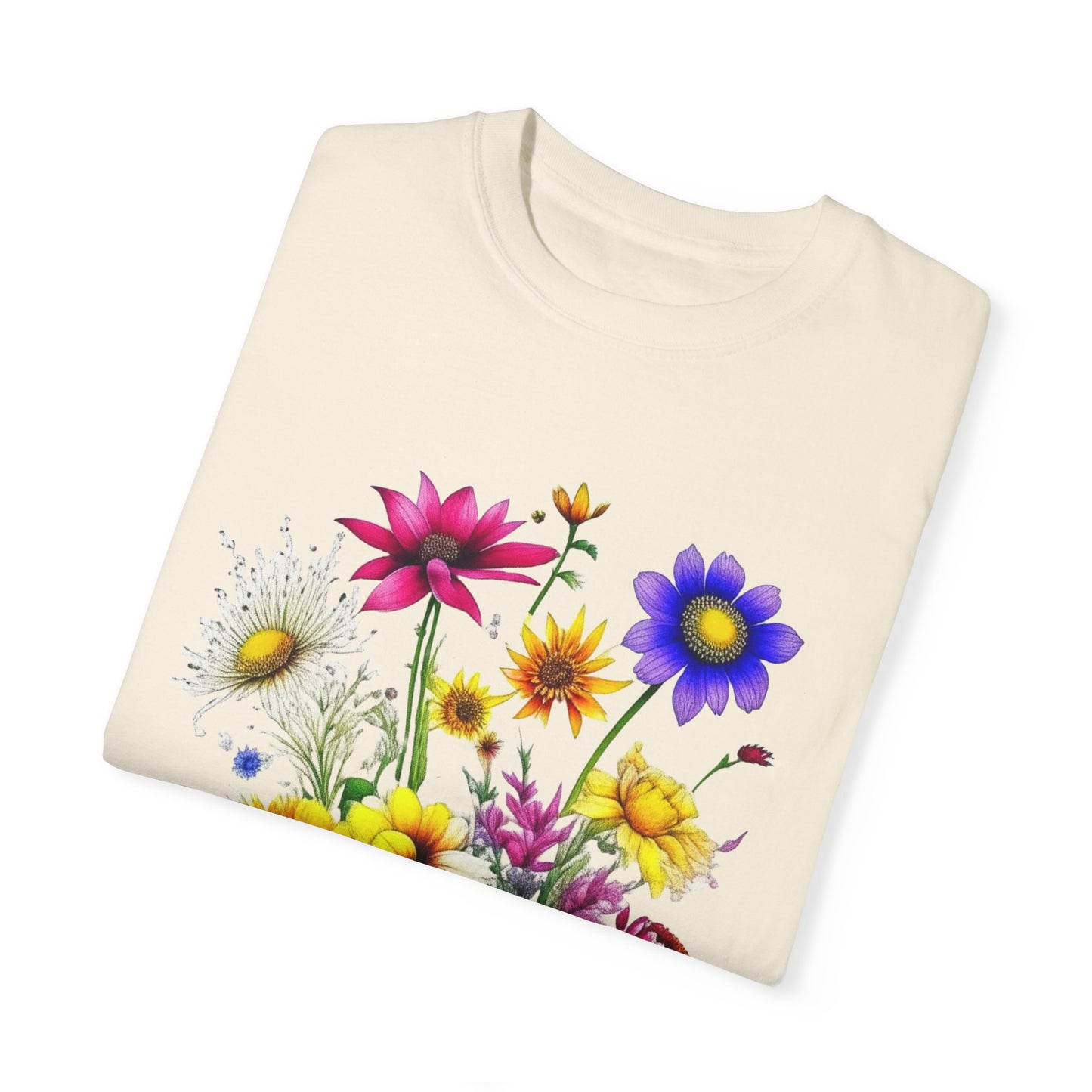 Floral Bouquet Unisex T-Shirt – Perfect for Spring Celebrations