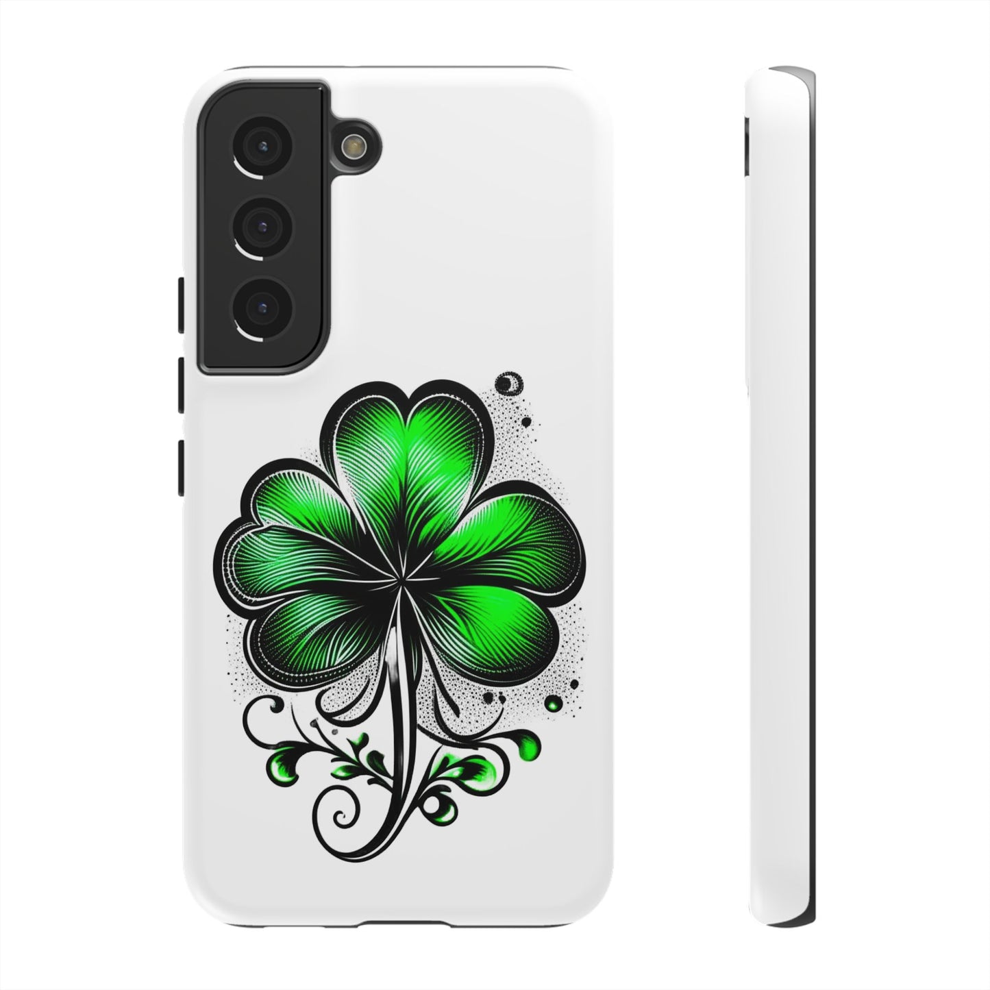 St. Patrick's Day Shamrock Phone Case - Tough & Stylish