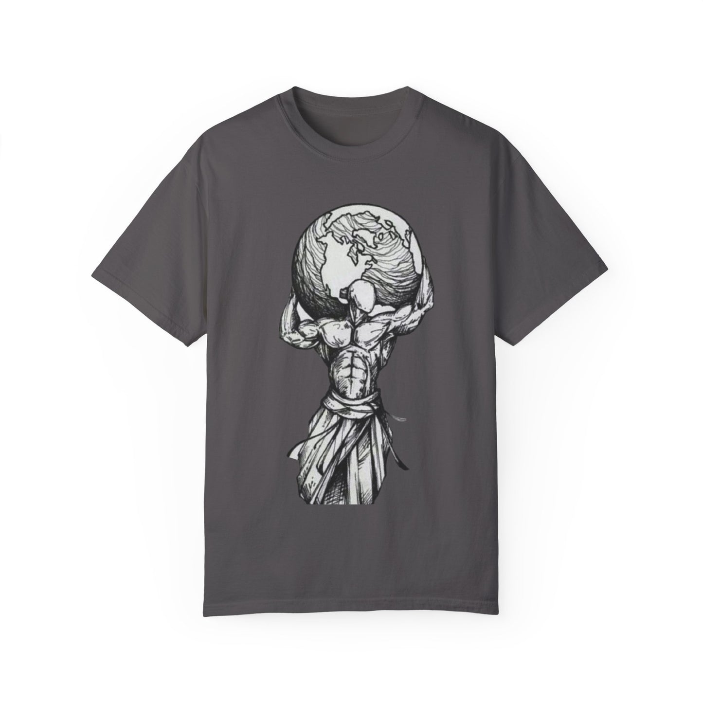 Atlas Earth Graphic Unisex T-Shirt - Comfortable Casual Wear for Nature Lovers