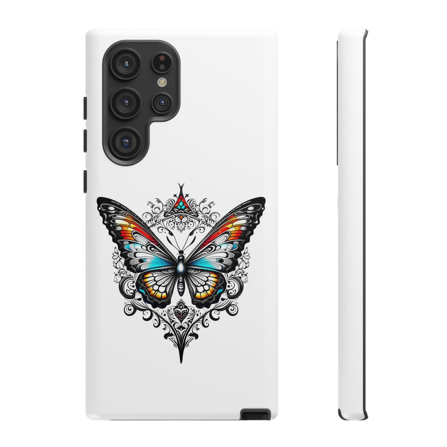 Butterfly Tough Case - Stylish Phone Protection