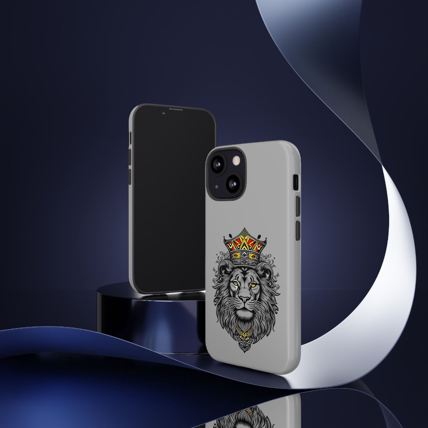 Lion King Phone Case - Tough Cases with Royal Crown Design
