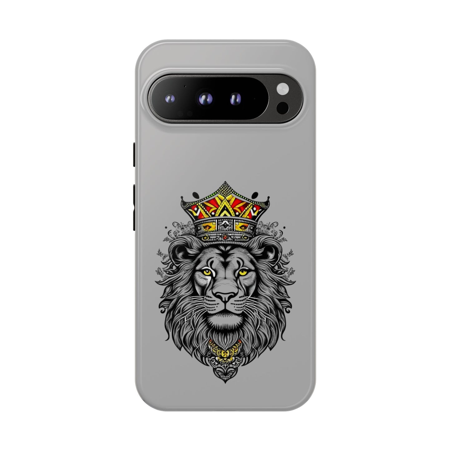 Lion King Phone Case - Tough Cases with Royal Crown Design