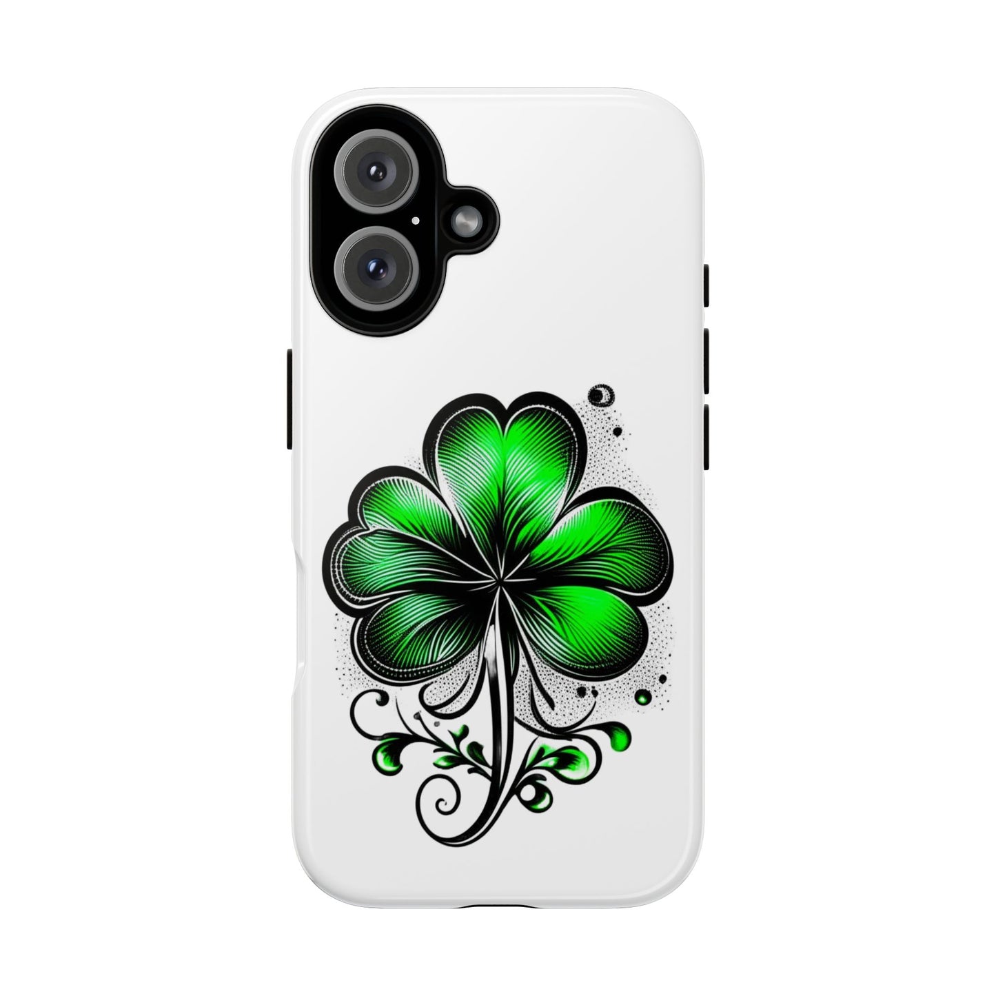 St. Patrick's Day Shamrock Phone Case - Tough & Stylish