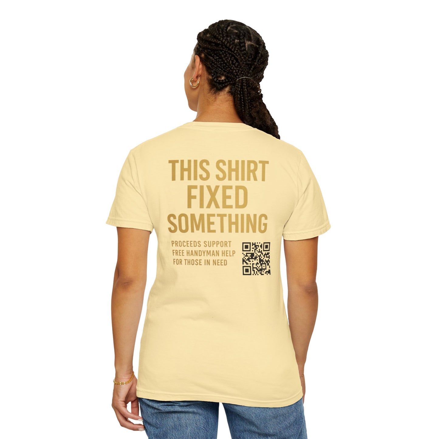 Supportive Handyman T-Shirt - Acts of Kindness Wear, Gift for DIY Lovers, Philanthropic Apparel, Community Helper Tee, Charity Shirt