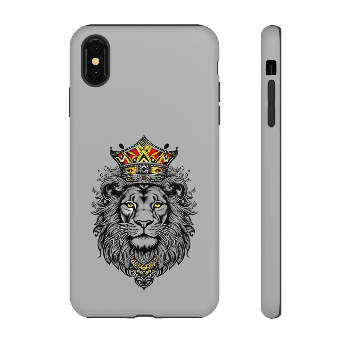 Lion King Phone Case - Tough Cases with Royal Crown Design