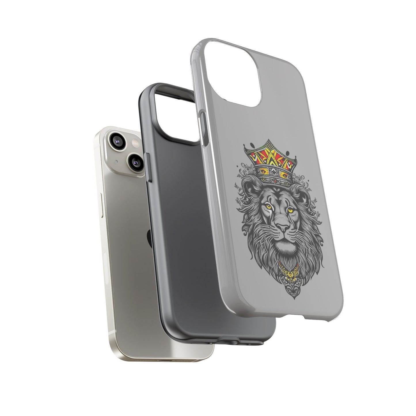 Lion King Phone Case - Tough Cases with Royal Crown Design