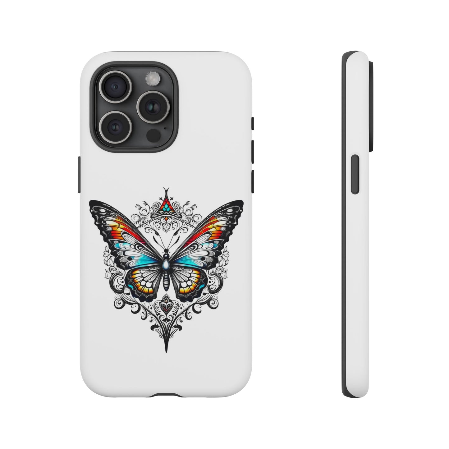 Butterfly Tough Case - Stylish Phone Protection