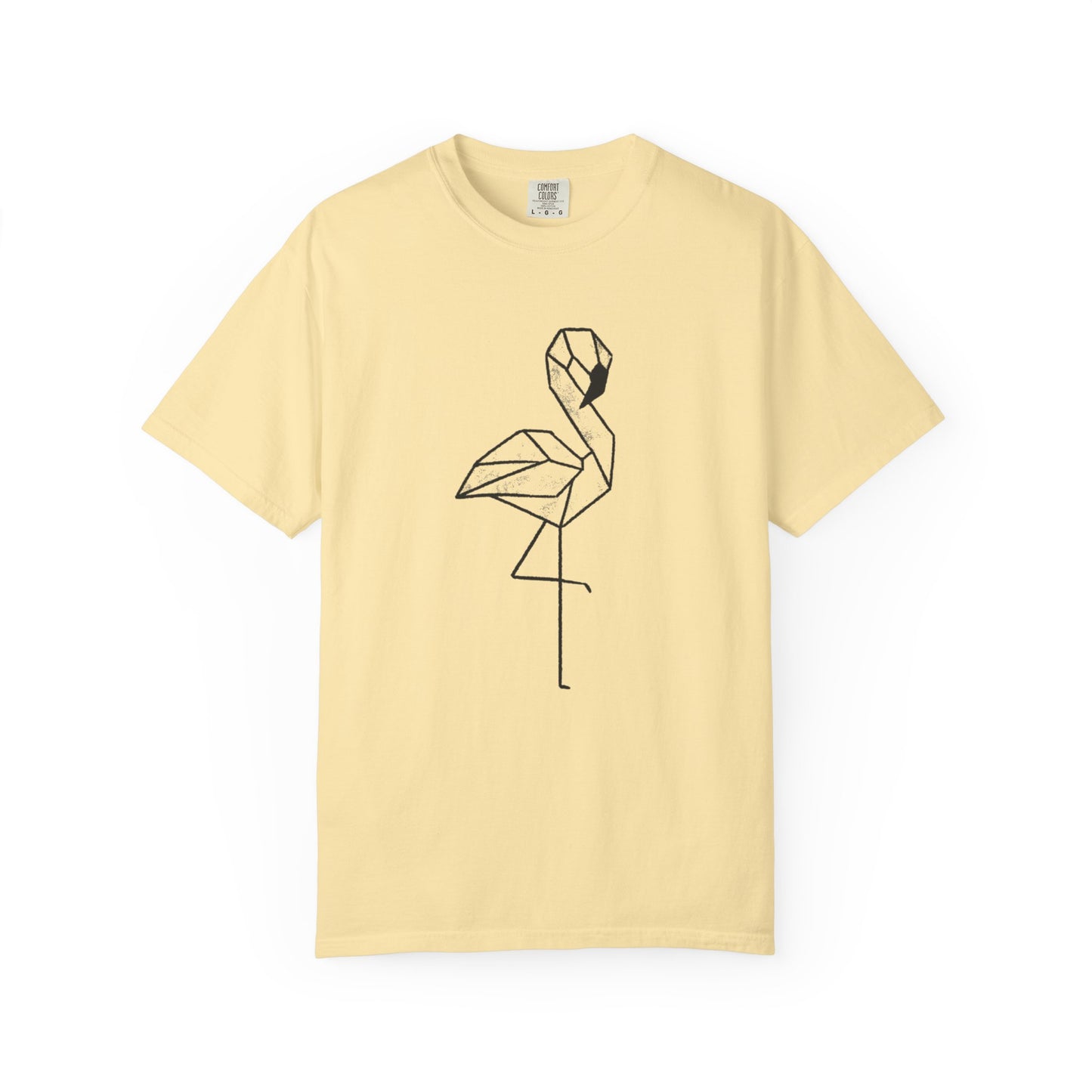Flamingo Origami Unisex T-shirt