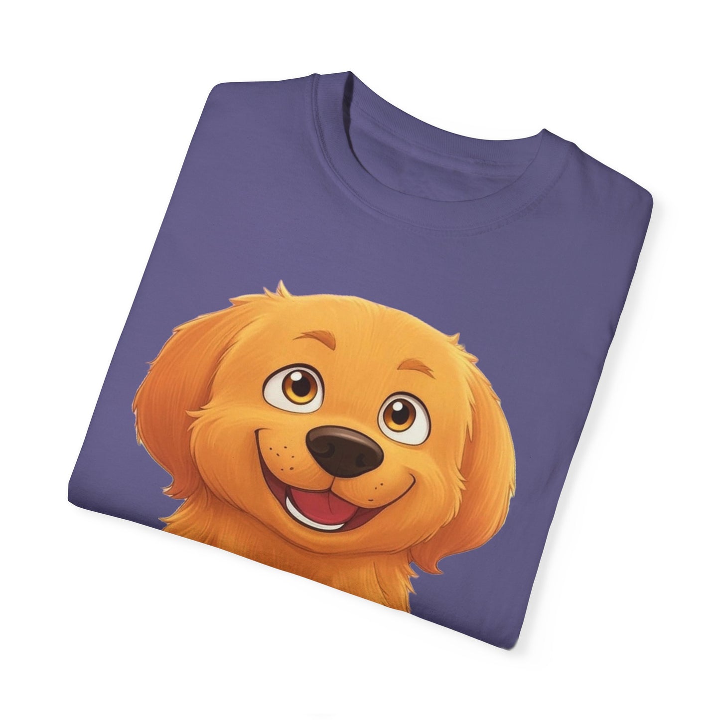 Cute Golden Retriever Graphic Unisex T-Shirt