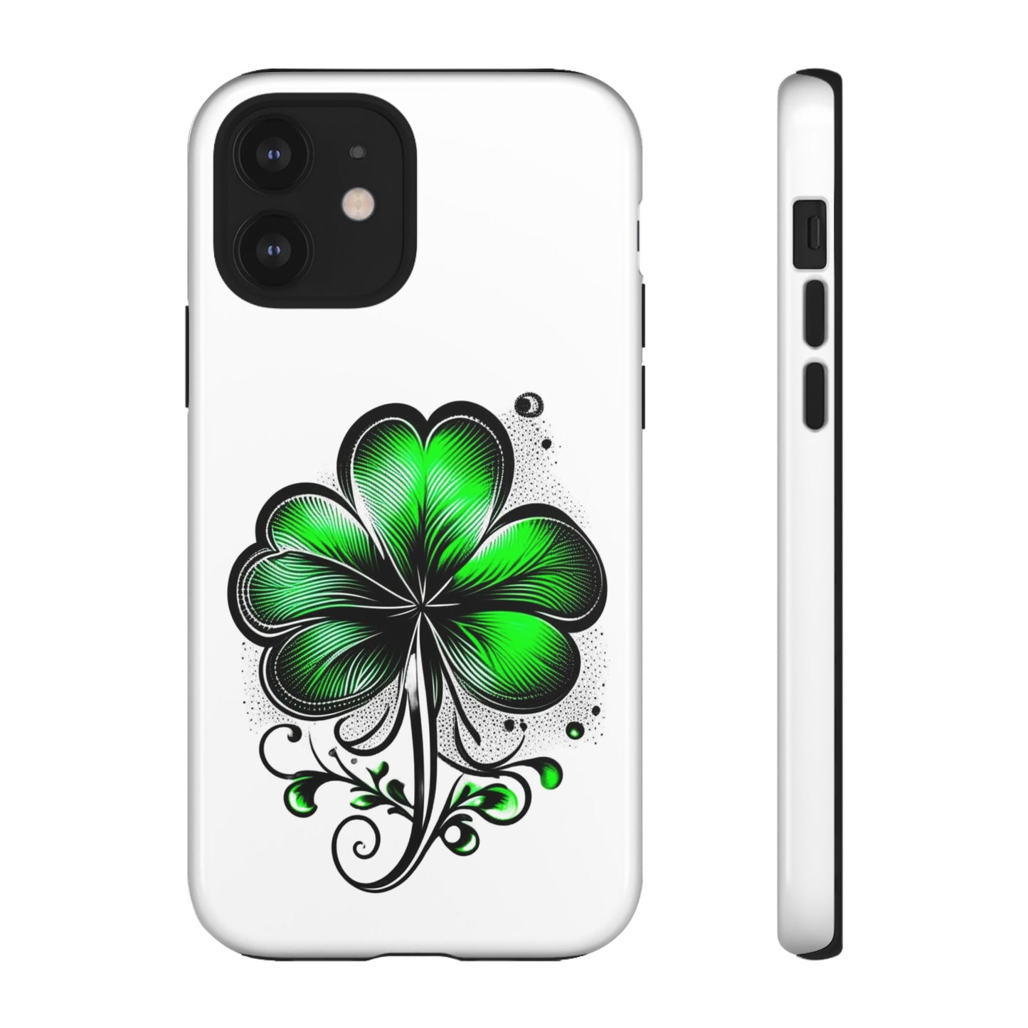 St. Patrick's Day Shamrock Phone Case - Tough & Stylish