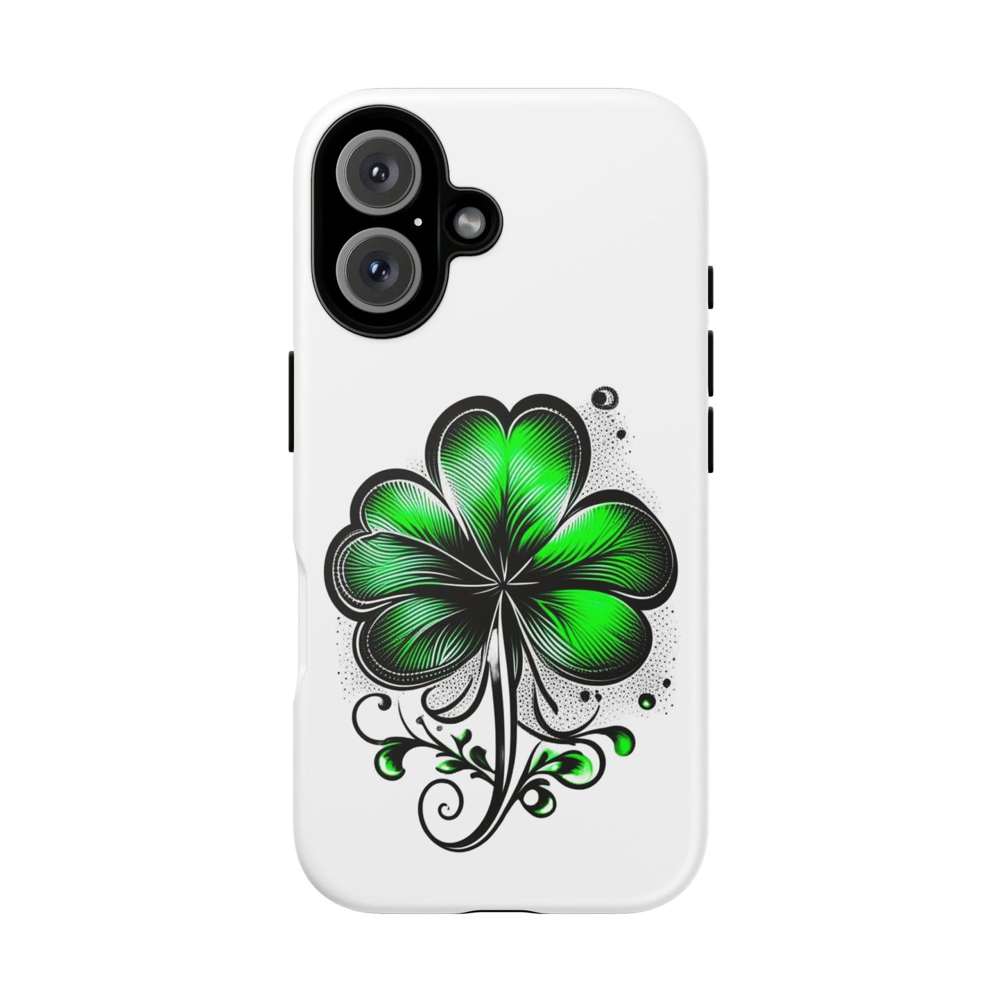 St. Patrick's Day Shamrock Phone Case - Tough & Stylish