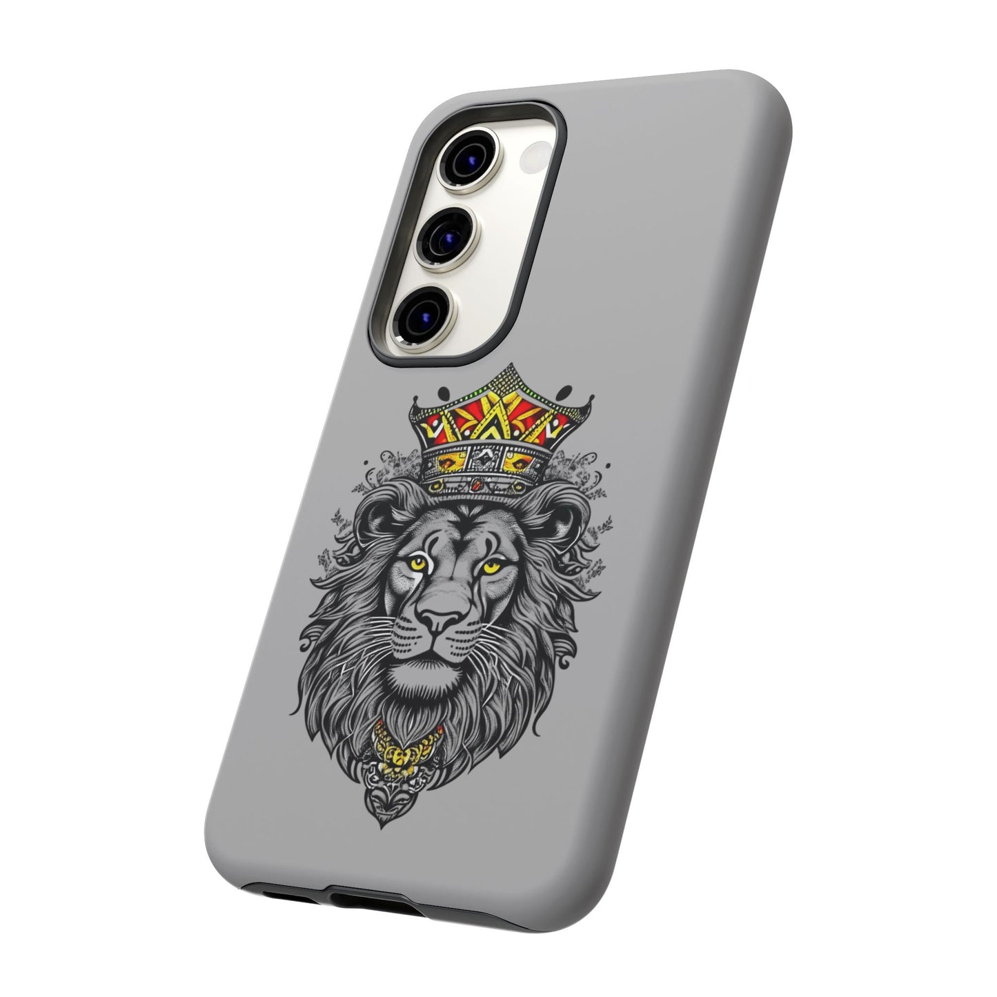 Lion King Phone Case - Tough Cases with Royal Crown Design