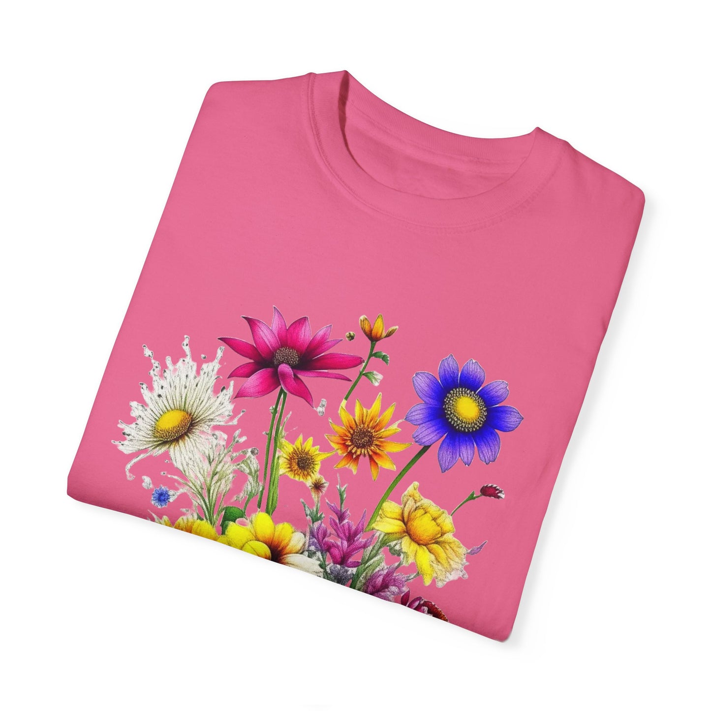 Floral Bouquet Unisex T-Shirt – Perfect for Spring Celebrations