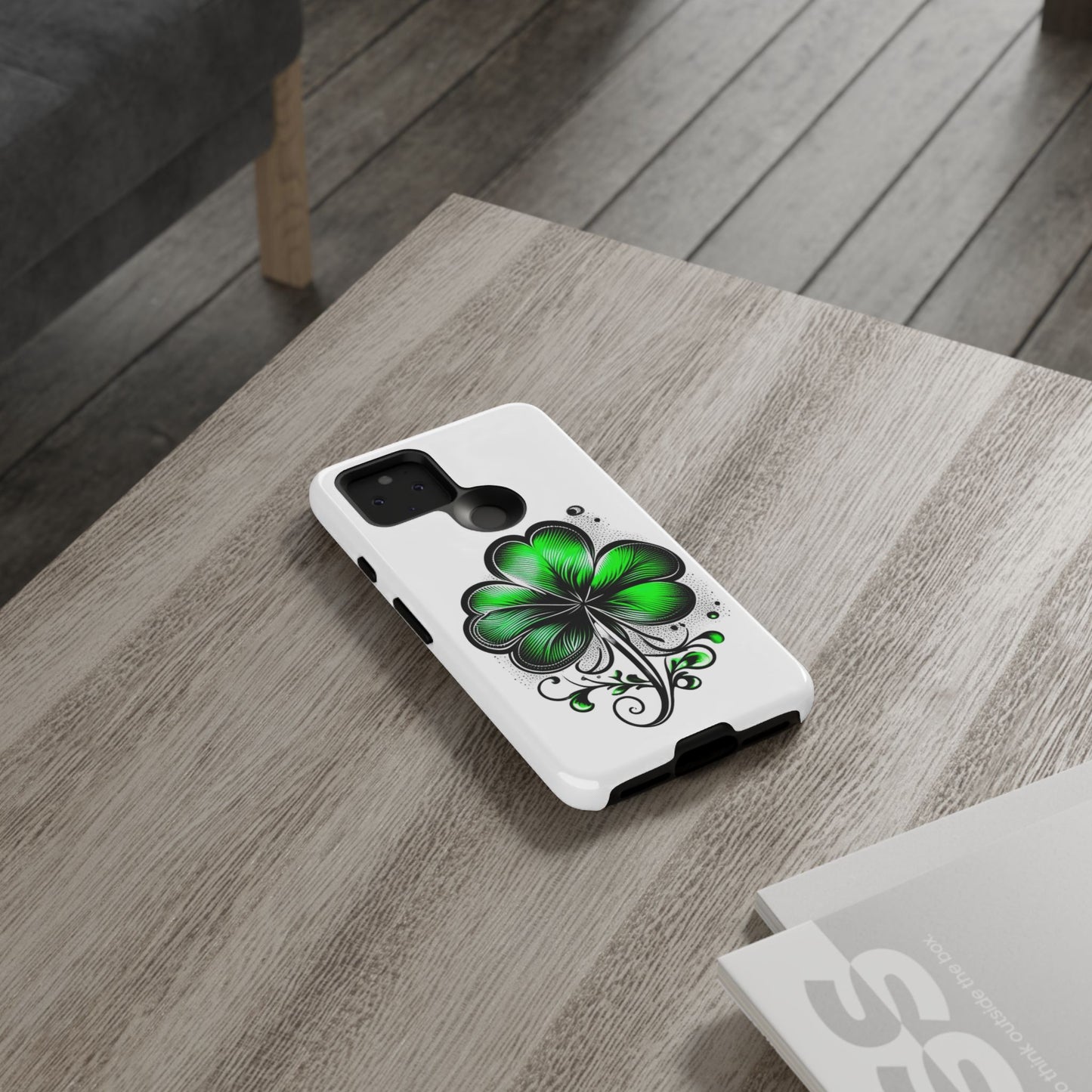 St. Patrick's Day Shamrock Phone Case - Tough & Stylish