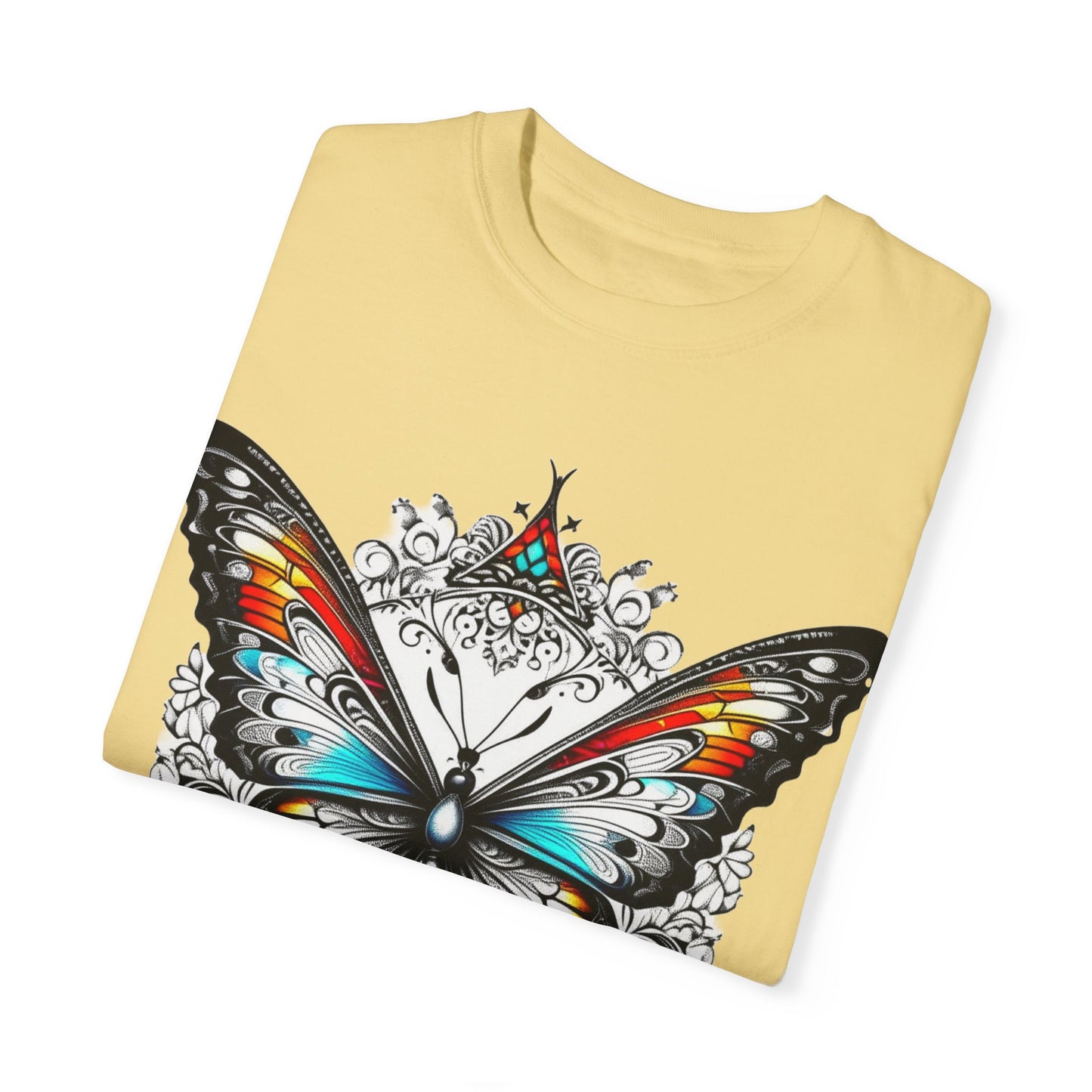 Colorful Butterfly Graphic Unisex T-Shirt - Perfect for Nature Lovers and Special Occasions