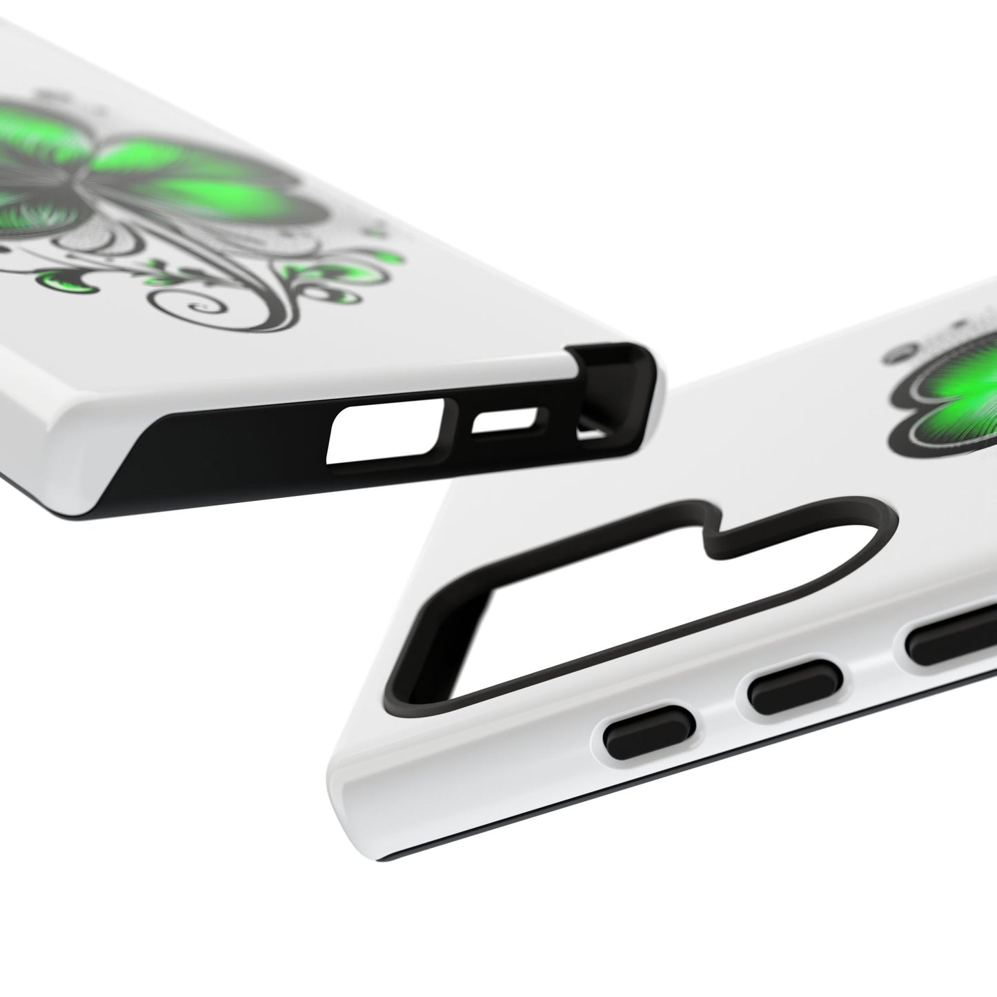 St. Patrick's Day Shamrock Phone Case - Tough & Stylish