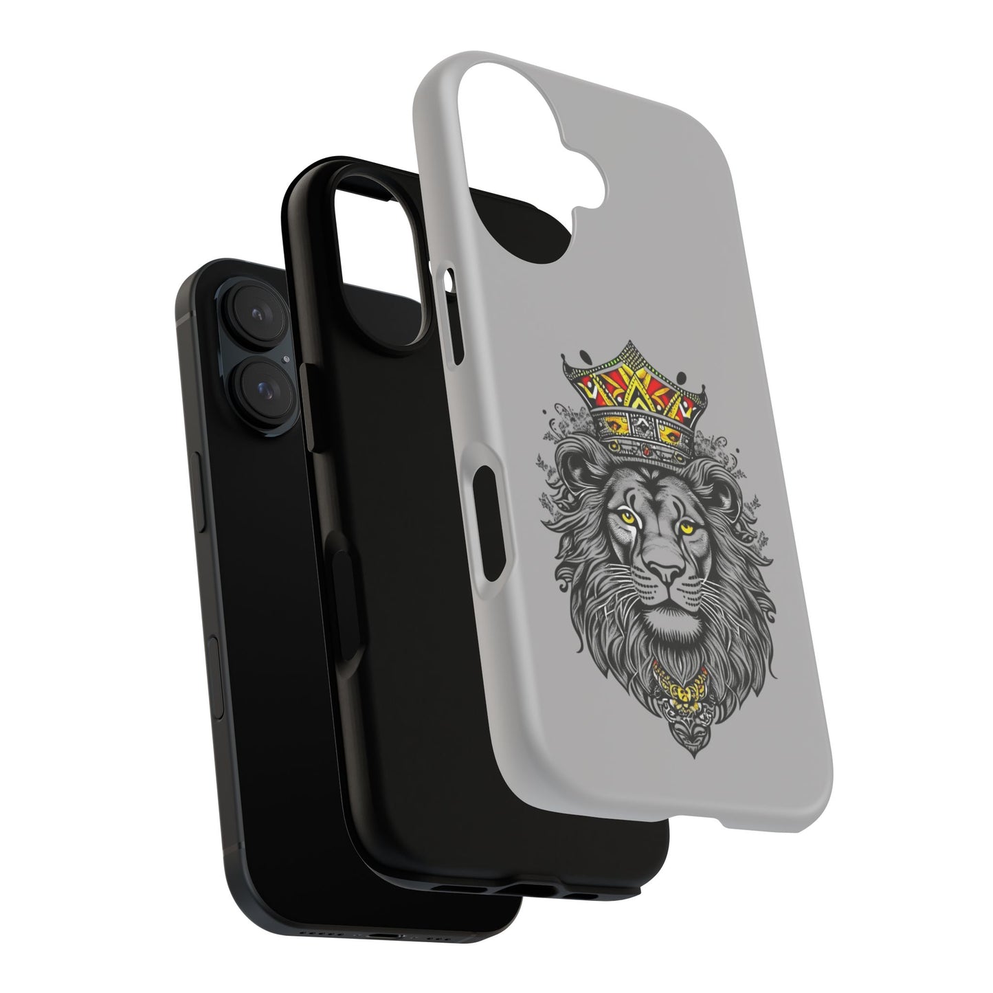Lion King Phone Case - Tough Cases with Royal Crown Design