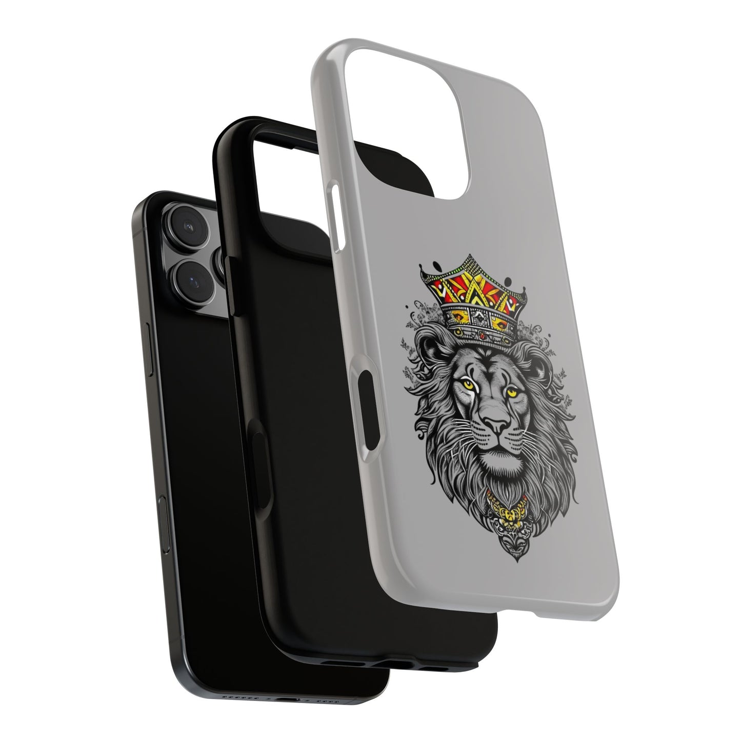 Lion King Phone Case - Tough Cases with Royal Crown Design