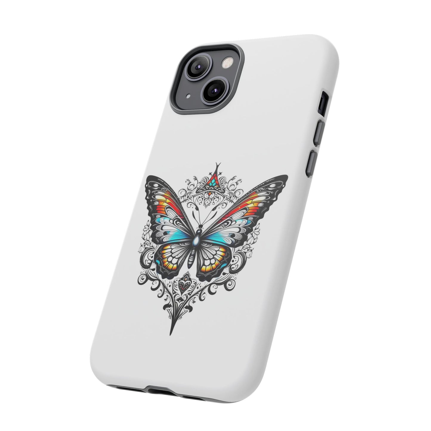 Butterfly Tough Case - Stylish Phone Protection