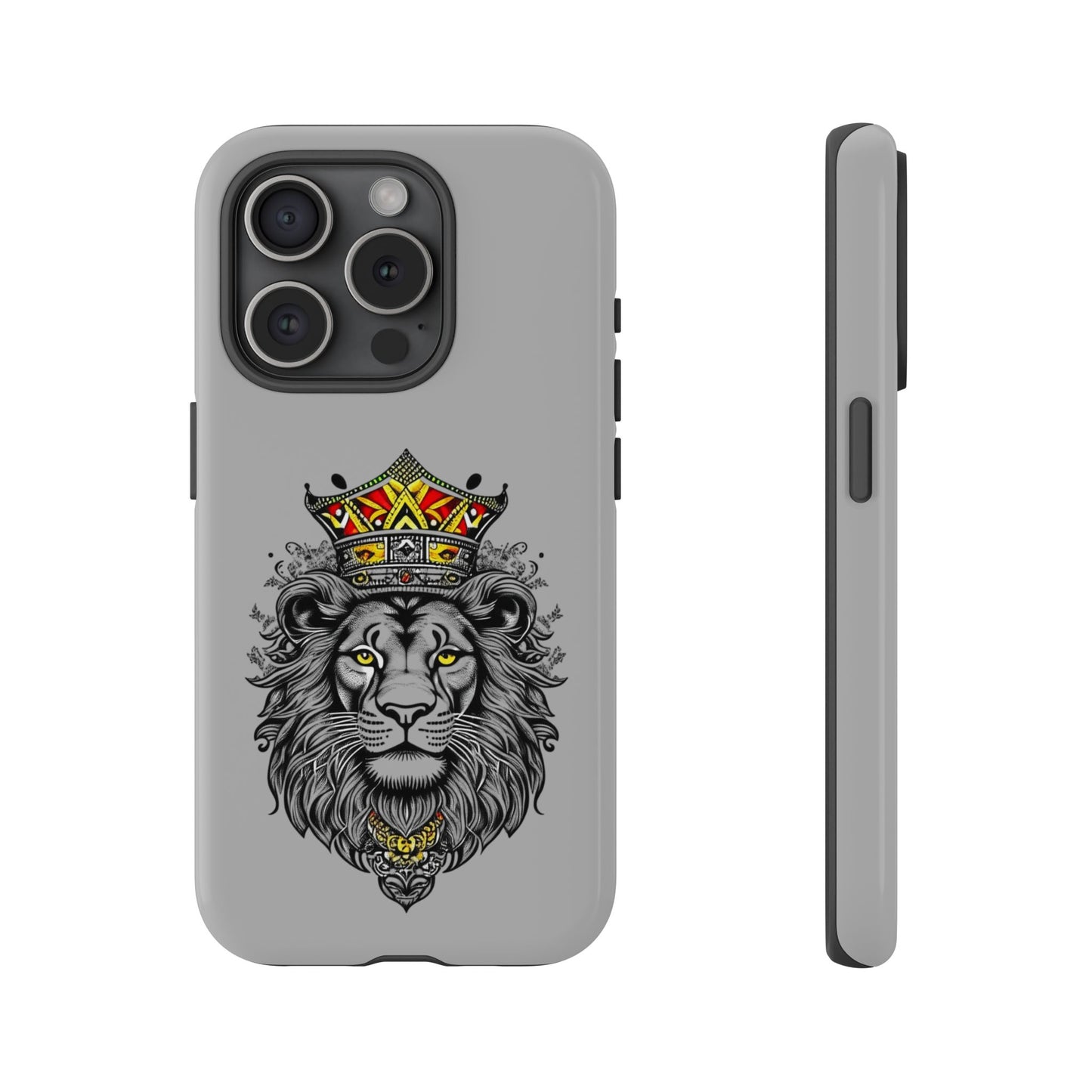 Lion King Phone Case - Tough Cases with Royal Crown Design