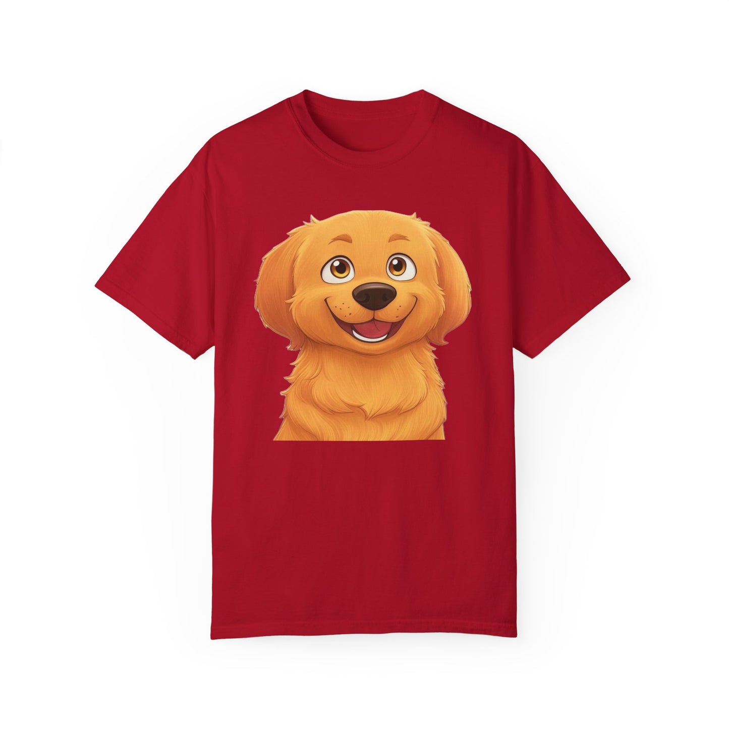 Cute Golden Retriever Graphic Unisex T-Shirt