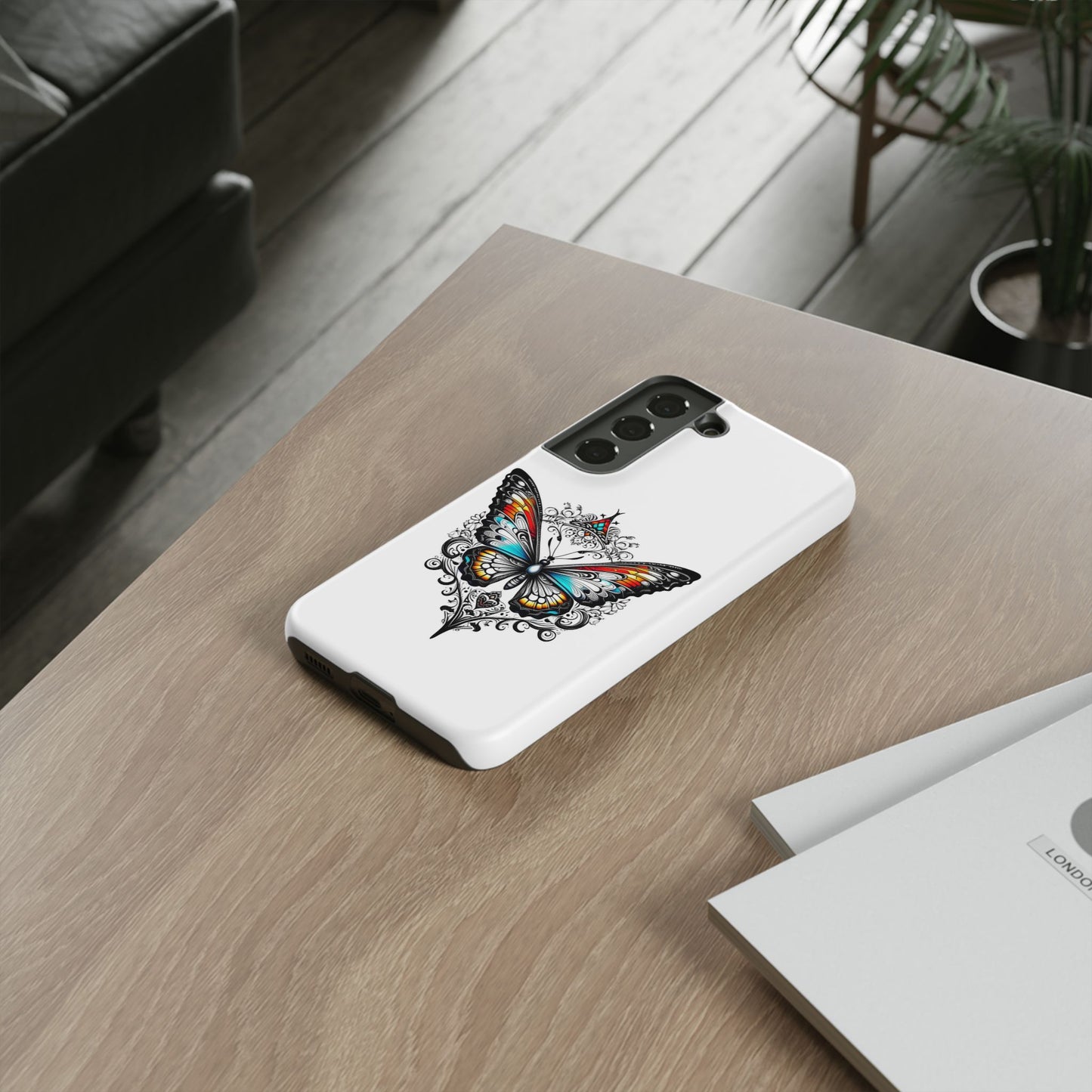 Butterfly Tough Case - Stylish Phone Protection