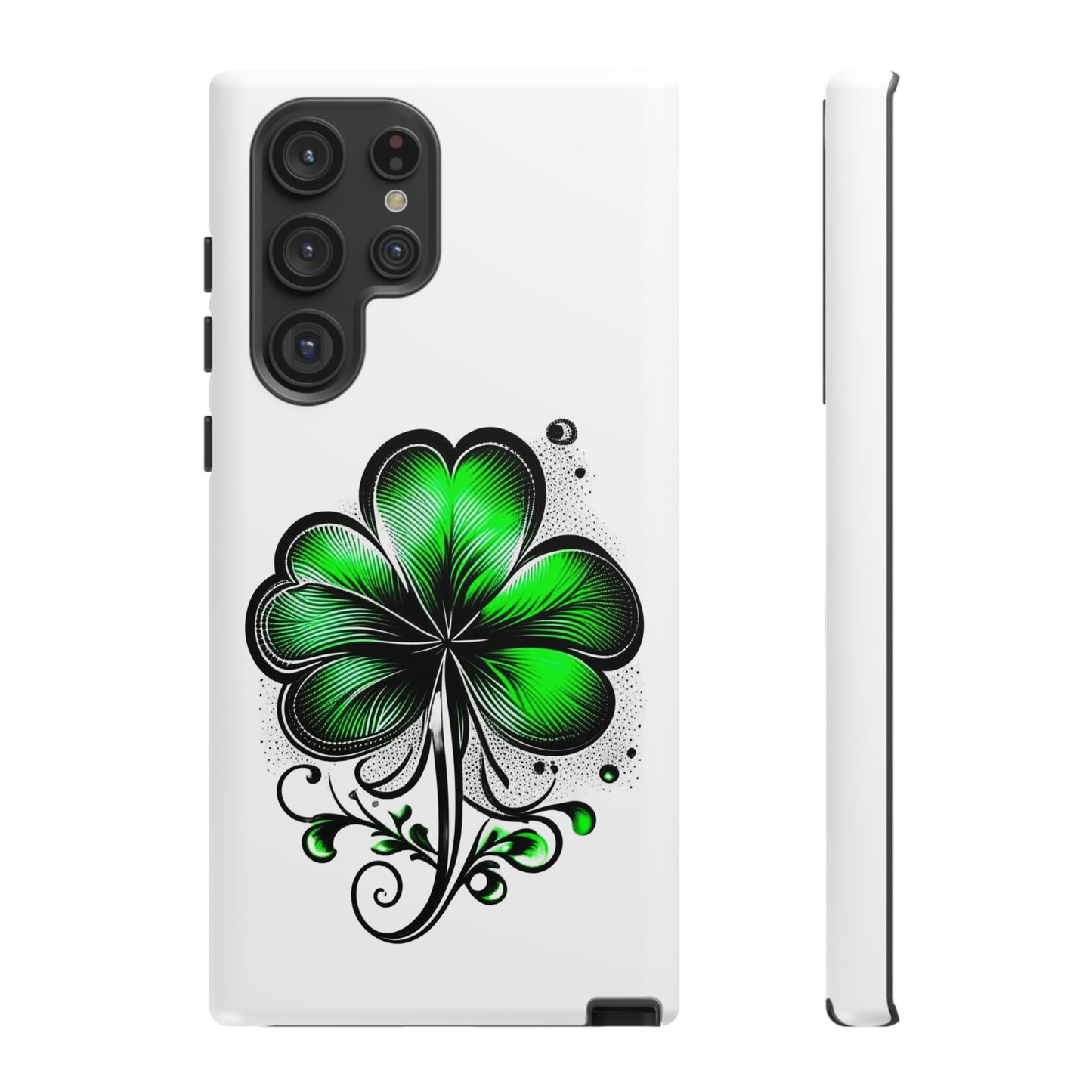 St. Patrick's Day Shamrock Phone Case - Tough & Stylish