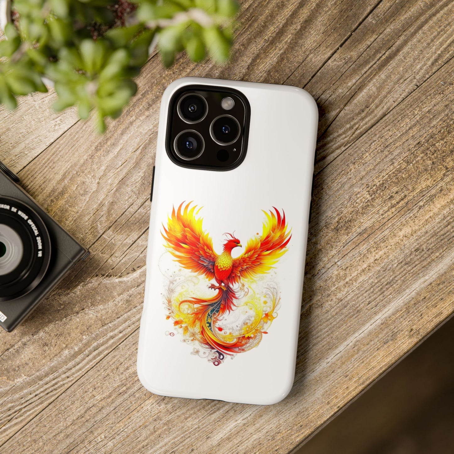 Phoenix Flame Phone Case - Tough & Stylish Protection