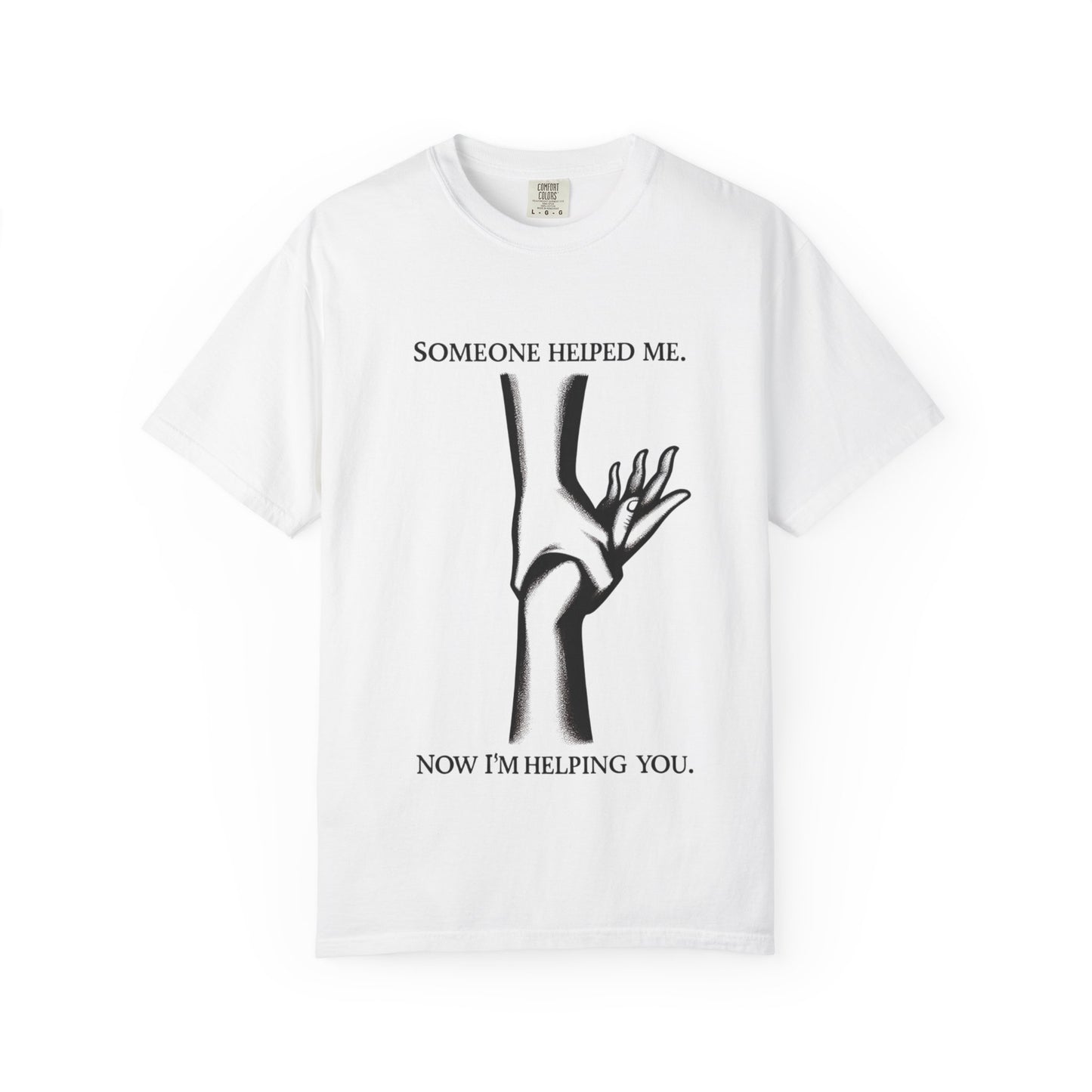 Helping Hands T-Shirt, Inspiring Tee for Supportive Souls, Gift for Friends, Family, and Community, Perfect for Any Occasion
