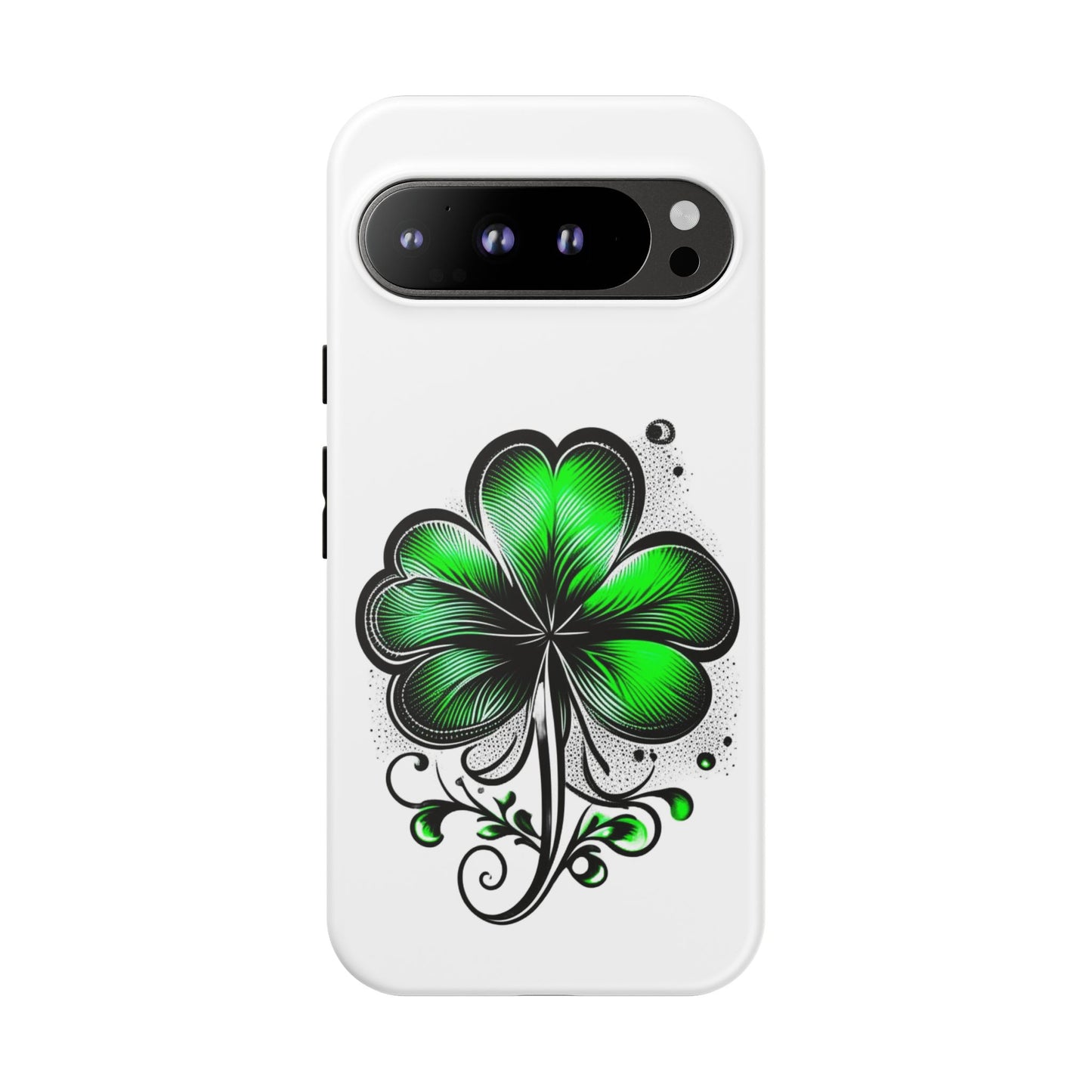 St. Patrick's Day Shamrock Phone Case - Tough & Stylish