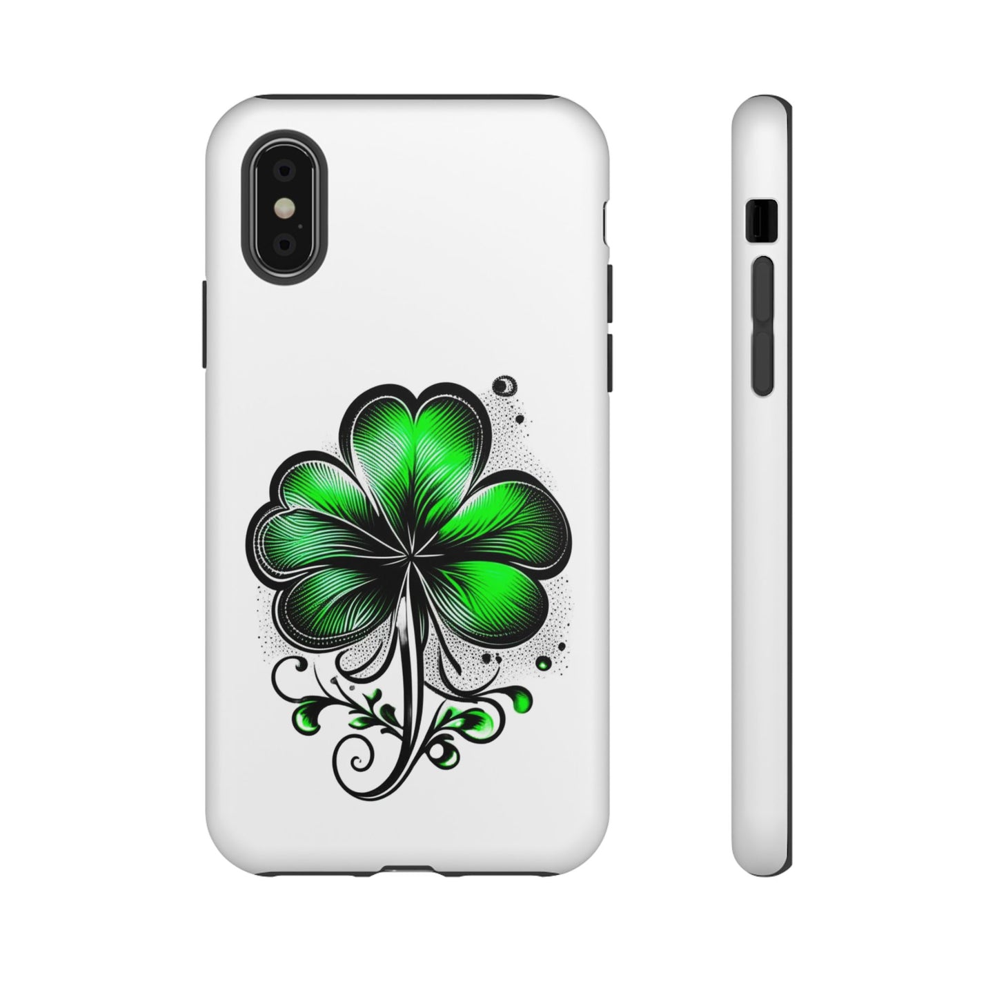 St. Patrick's Day Shamrock Phone Case - Tough & Stylish