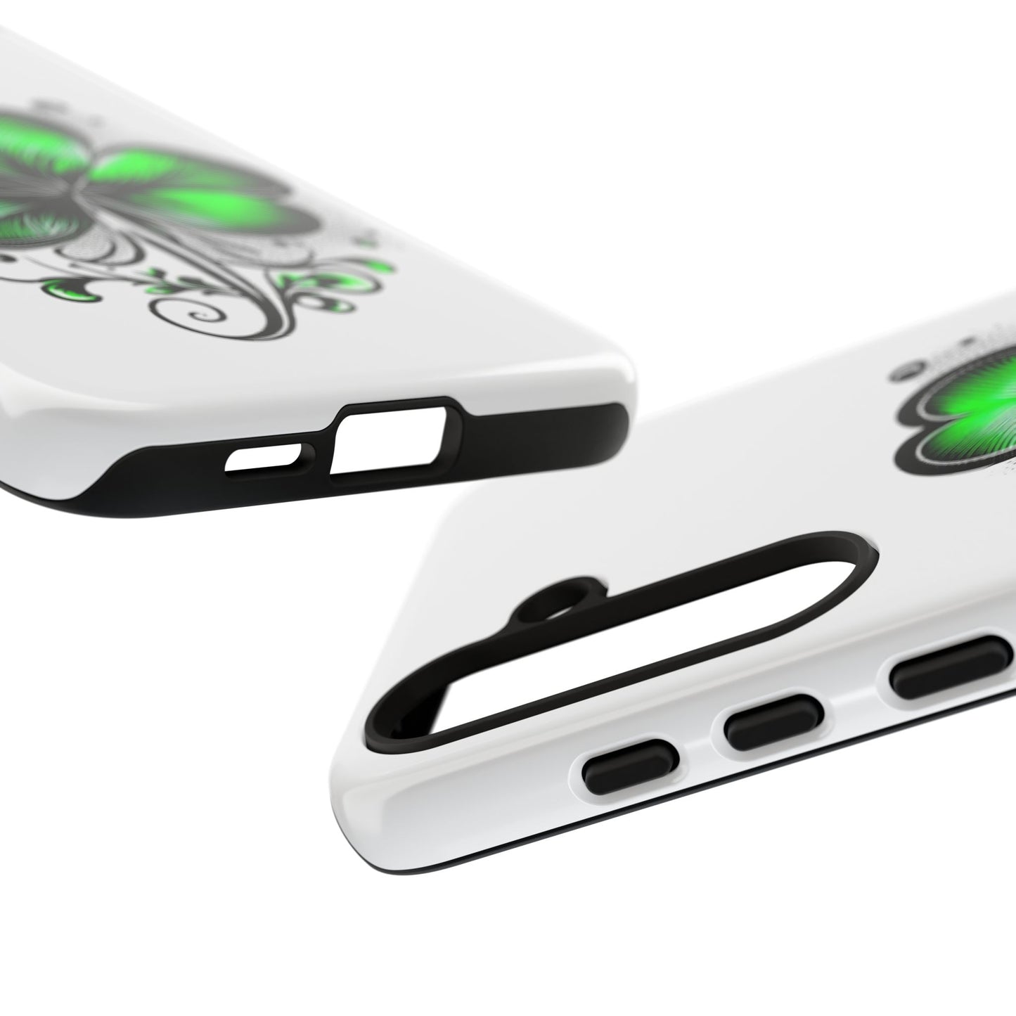 St. Patrick's Day Shamrock Phone Case - Tough & Stylish