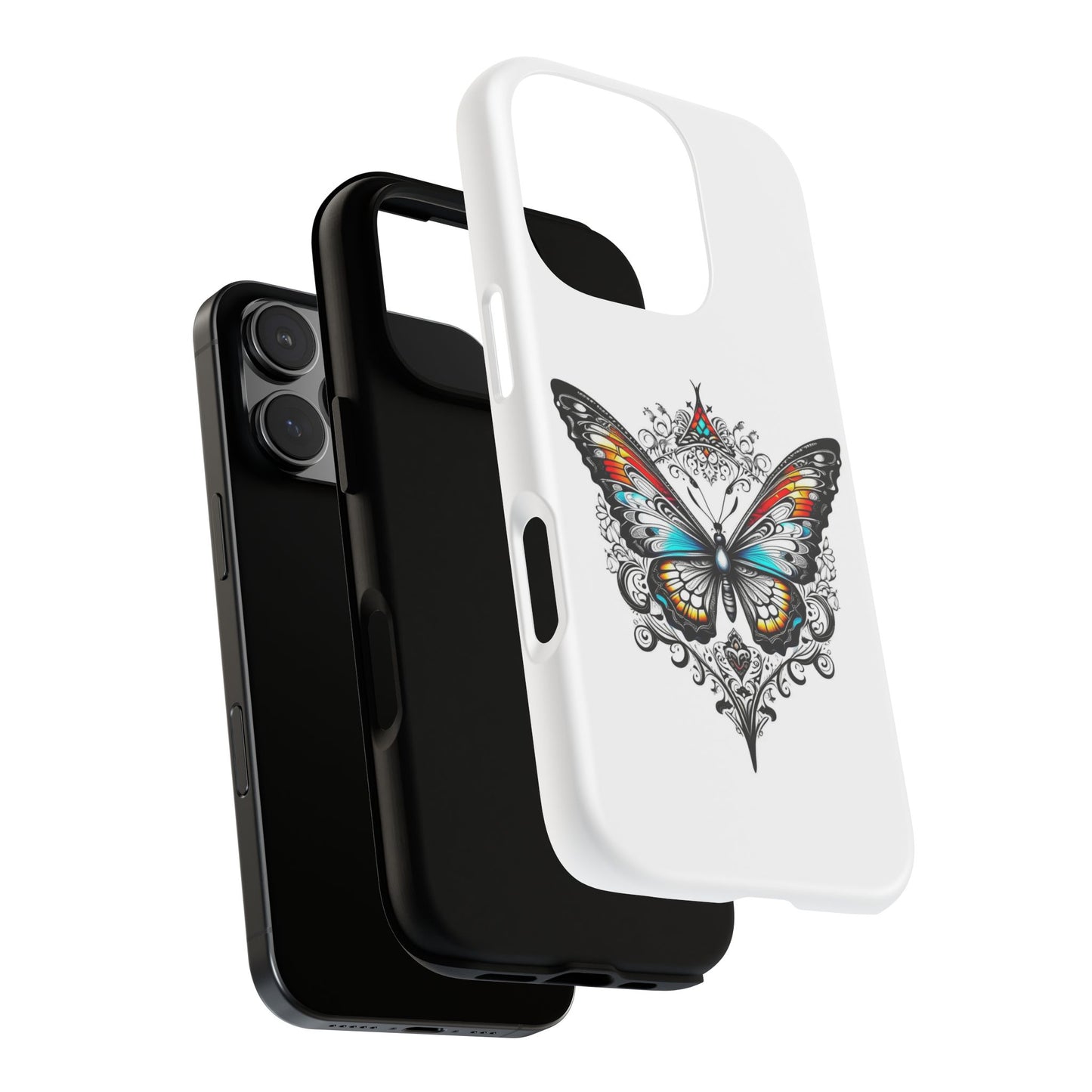 Butterfly Tough Case - Stylish Phone Protection