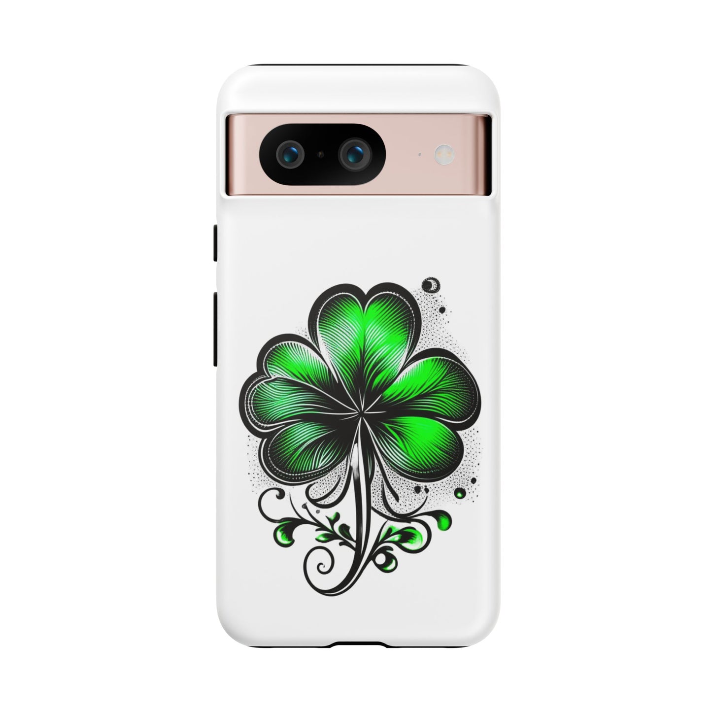 St. Patrick's Day Shamrock Phone Case - Tough & Stylish