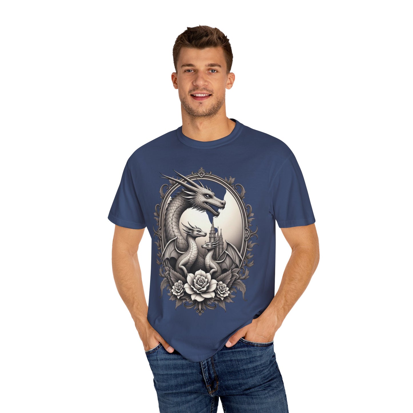 Fantasy Dragon T-Shirt for Unique Style Enthusiasts
