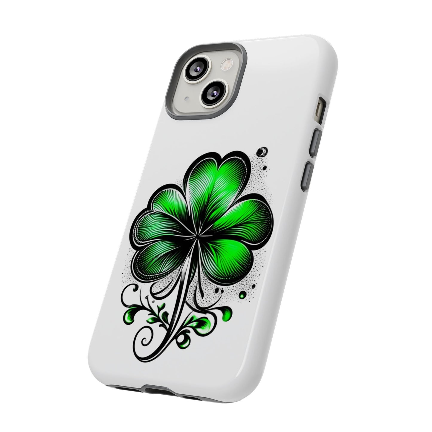 St. Patrick's Day Shamrock Phone Case - Tough & Stylish