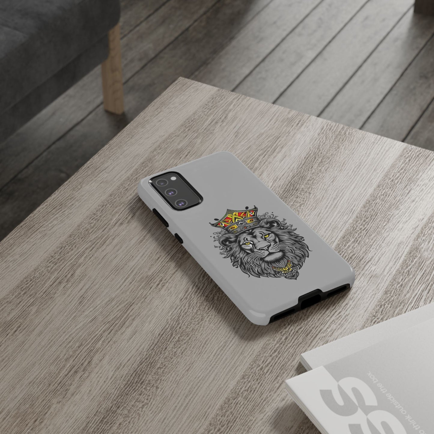 Lion King Phone Case - Tough Cases with Royal Crown Design