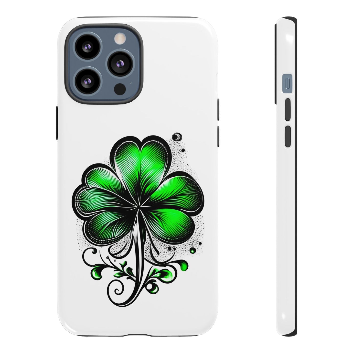 St. Patrick's Day Shamrock Phone Case - Tough & Stylish