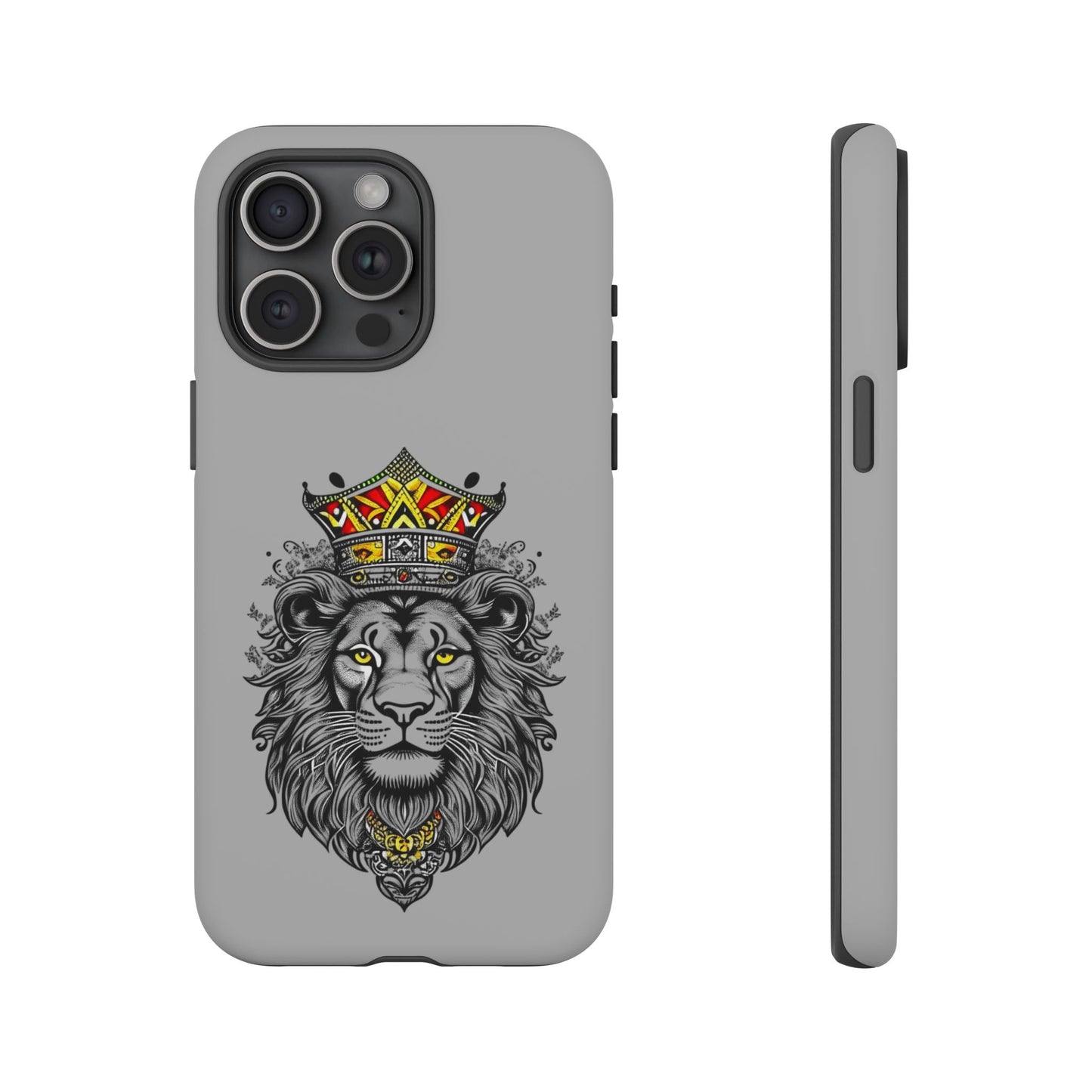 Lion King Phone Case - Tough Cases with Royal Crown Design