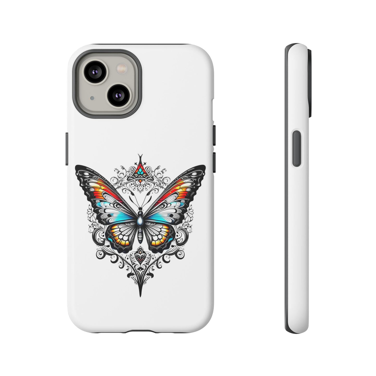 Butterfly Tough Case - Stylish Phone Protection