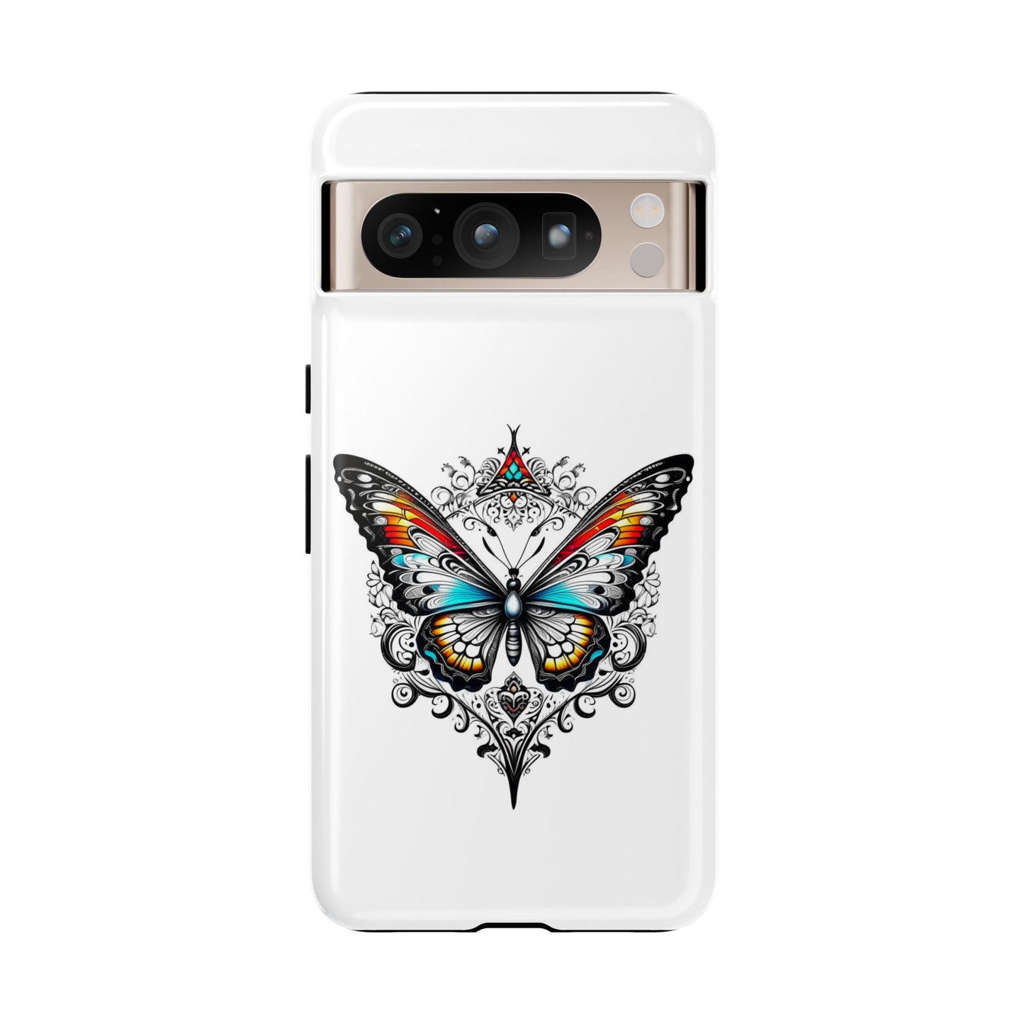 Butterfly Tough Case - Stylish Phone Protection