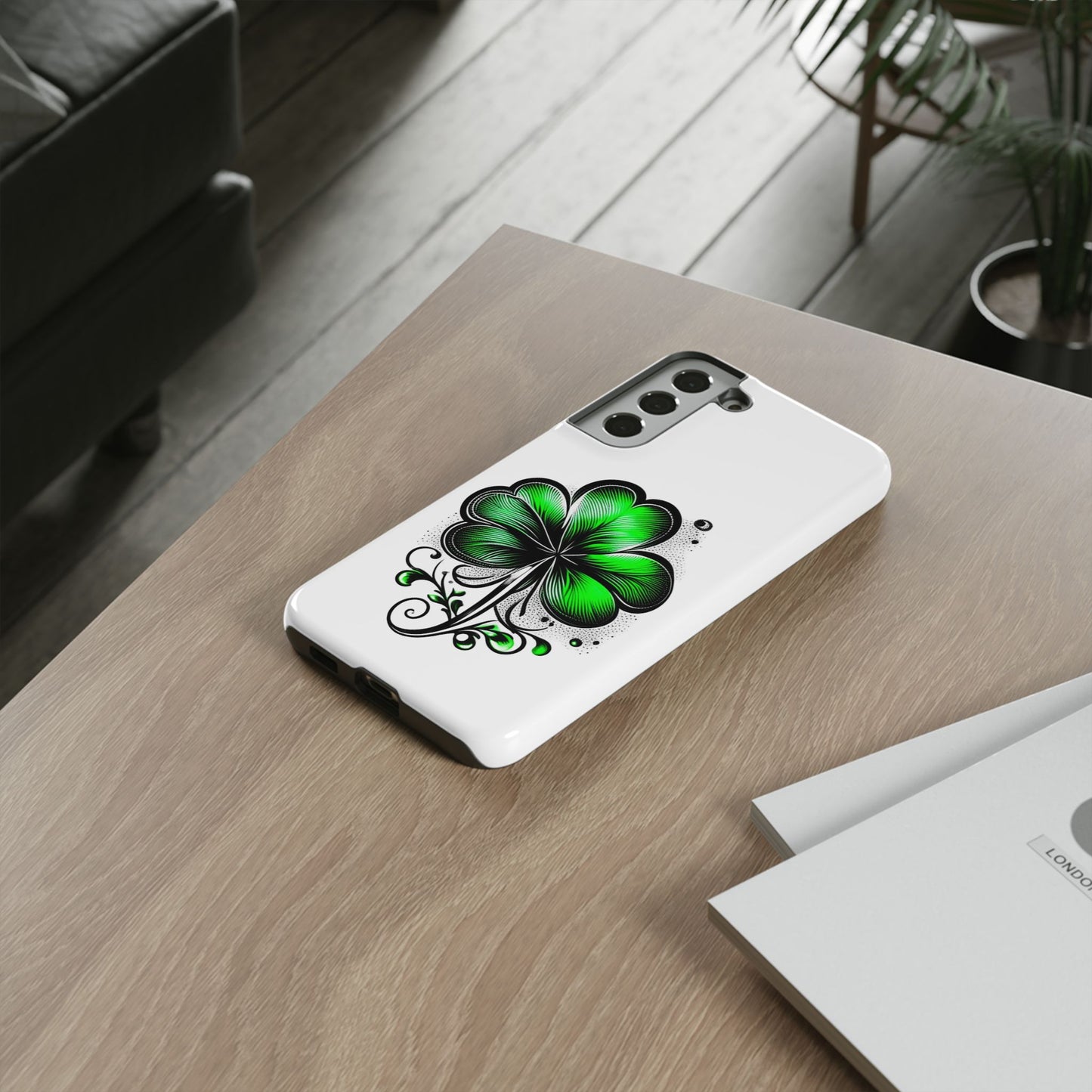 St. Patrick's Day Shamrock Phone Case - Tough & Stylish