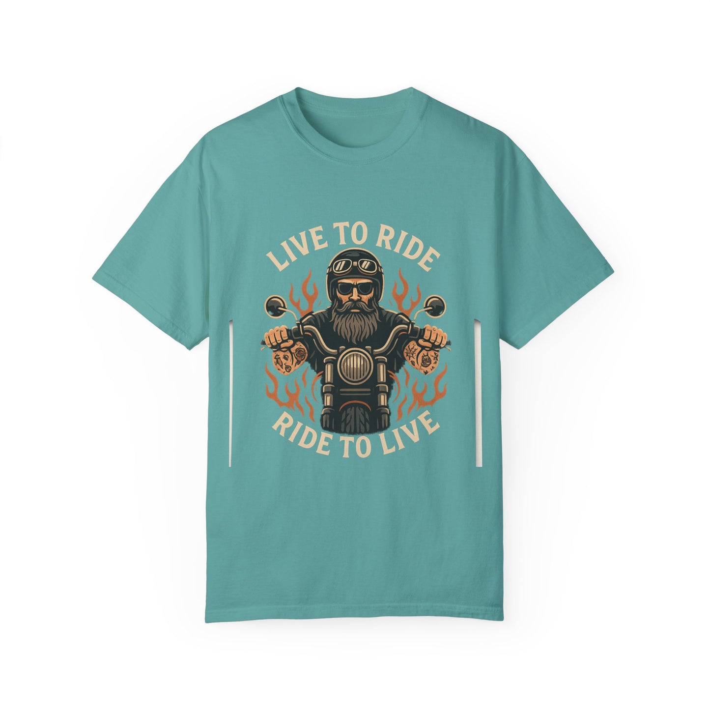 Live to Ride Graphic Unisex T-Shirt - Perfect for Bikers and Outdoors Enthusiasts