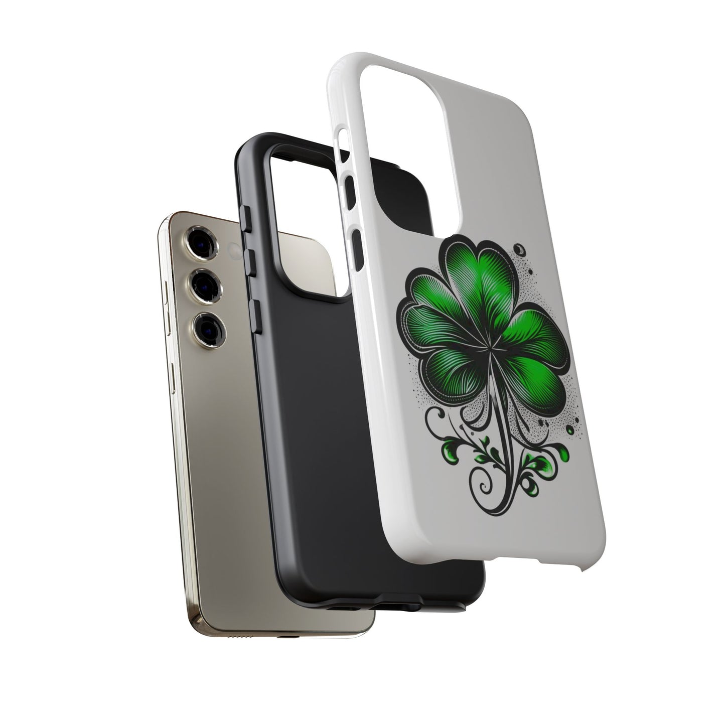 St. Patrick's Day Shamrock Phone Case - Tough & Stylish